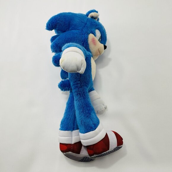 Paramount Sonic 2 Hedgehog Plush Toy 14” Movie Jumbo XL Big Anime Comic 2022 Kid - Picture 3 of 12